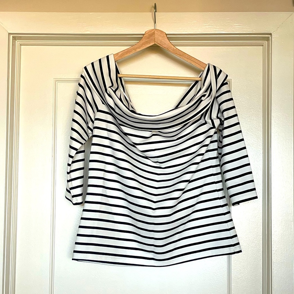 Anthropologie off the shoulder shirt